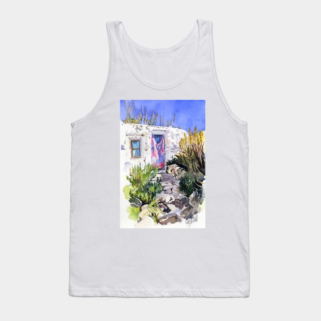 Cottage at San Pedro Tank Top by margaretmerry